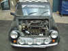 Mini Front View, Bonnet removed