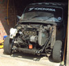 Mini Front View, Front Removed, Brace Bars on